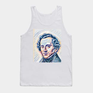 Felix Mendelssohn Portrait | Felix Mendelssohn Artwork 12 Tank Top